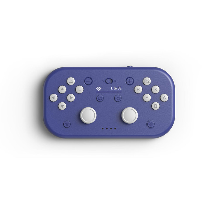 8BitDo Lite SE Bluetooth Gamepad for Switch, Android, iPhone, iPad, macOS and Apple TV, for Gamers with Limited Mobility