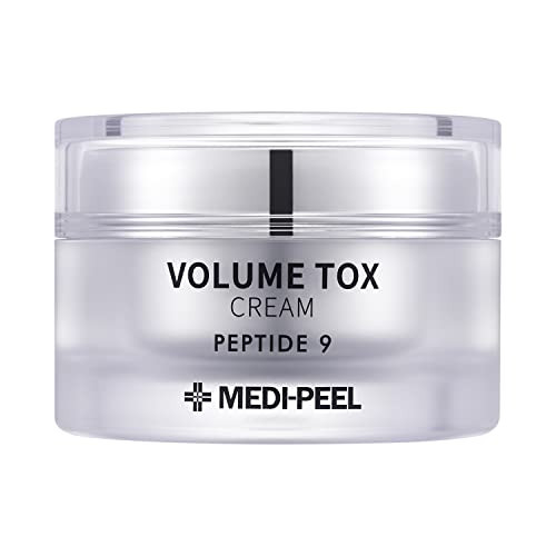 Medi-Peel Peptide 9, Volume Tox Cream, 1.76 oz (50 g), Anti-wrinkle cream, Collagen, Hyaluronic acid, Moisturizing Cream, Enhance Elasticity, Anti-ag