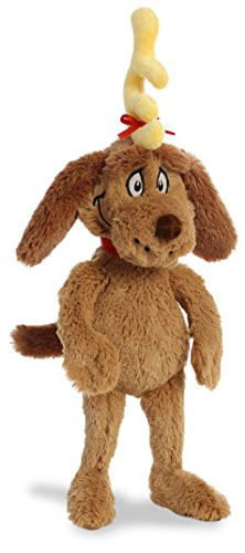 Aurora® Whimsical Dr. Seuss Max Stuffed Animal - Officially Licensed Plush for Imaginative Play - Perfect for Kids and Adults - Brown 16.5 Inches