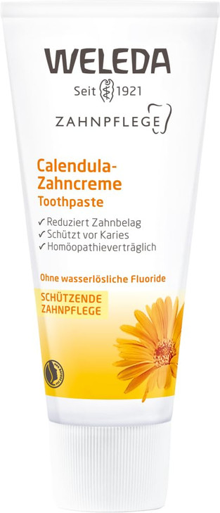 Weleda Calendula Toothpaste, 2.5 Ounce (Pack of 2)