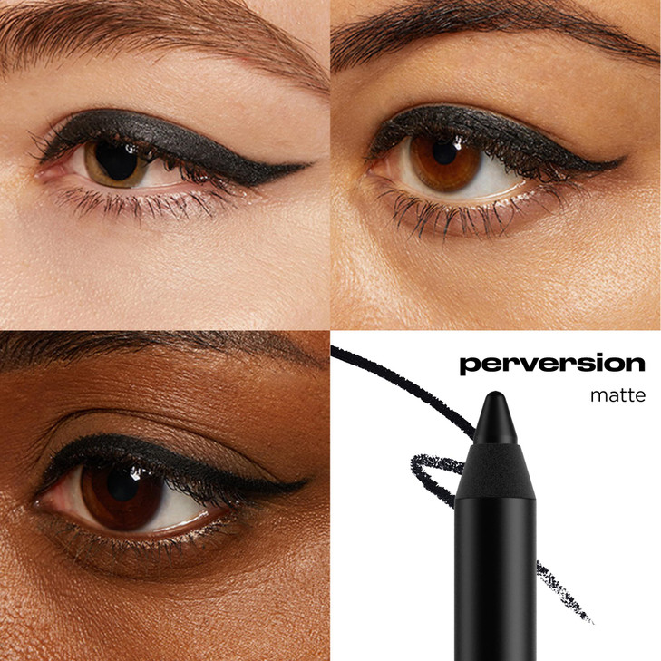 URBAN DECAY 24/7 Glide-On Waterproof Eyeliner Pencil - Smudge-Proof, Long-Lasting, Transfer-Proof, Up to 16HR Wear, Smooth No-Tug Formula, Perversion