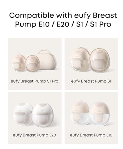 eufy Original Diaphragm (2-Pack) for Wearable Breast Pump E10/E20/S1/S1 Pro, Food-Grade Silicone, Suction Regulation, Easy to Clean and Install
