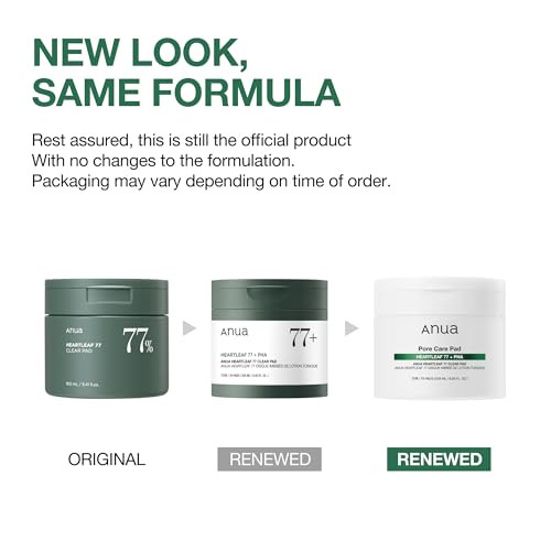 ANUA Heartleaf 77 Toner Pad 70 Sheets, PHA Dead Skin Care Low pH with Korean toner pads, Daily exfoliating, Quick & Easy Facial Mask With Hearleaf, K