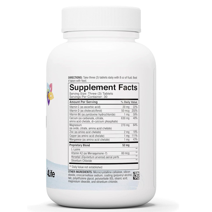 4Life Cal-Mag Complex - with Calcium, Magnesium, Vitamin D, and K - 90 Tablets