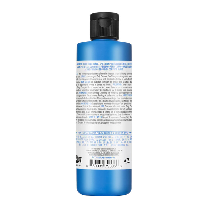 Baxter of California Daily Complete Care Conditioner, 8 Ounces
