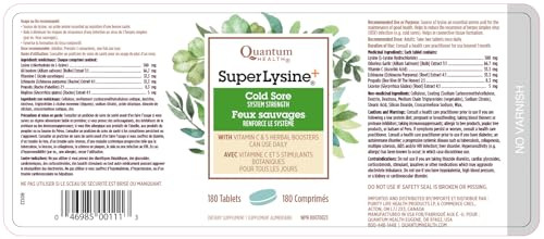 Quantum Super Lysine, 180 Count