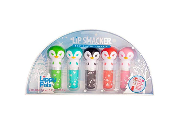 LIPPY PAL Lip Balm Set: Keep Lips Feeling Soft & Smooth with This Set of 5 Adorable Penguin-Shaped Lip balms! This Multi-Flavor Holiday Pack Delivers