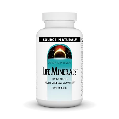 Source Naturals Life Minerals, Krebs Cycle Multi-Mineral Complex* - 120 Tablets