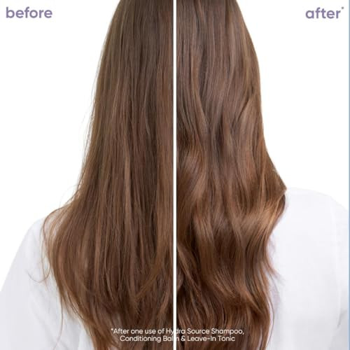 Biolage Hydra Source Mask - Revives Dry Strands For Increased Hair Shine & Manageability, Paraben-Free, For Dry Hair, 16.9 Fl Oz