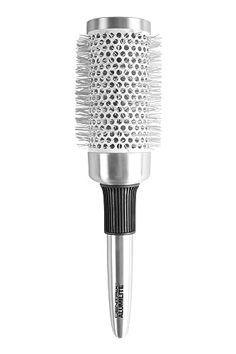 Cricket Centrix Alumilite 53mm Thermal Hair Round Brush for Blow Drying, Curling, Styling, Ceramic Barrel Thermal Brush Anti-Static Anti-Frizz for Al