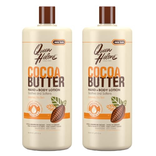 Queen Helene Lotion 32oz Cocoa Butter Hand & Body by Queen Helene pack of 2