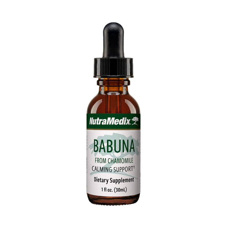 NutraMedix Babuna Calm Drops - Chamomile Extract for Optimal Rest and Relaxation Support - Calming Supplement Can Be Mixed with Water for Relaxing Te
