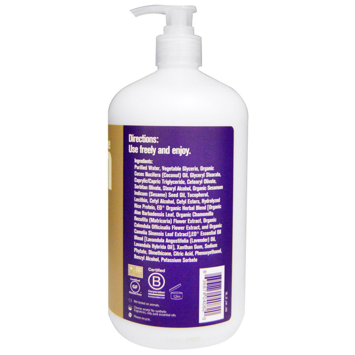 Eo Everyone Lotion, Lavender and Aloe, 32 Fl Oz