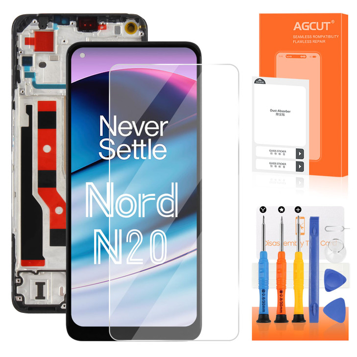 INCELL for OnePlus Nord N20 5G Screen Replacement for Display OnePlus Nord N20 5G LCD CPH2459 GN2200 LCD Digitizer Touch Screen Assembly Repair Part