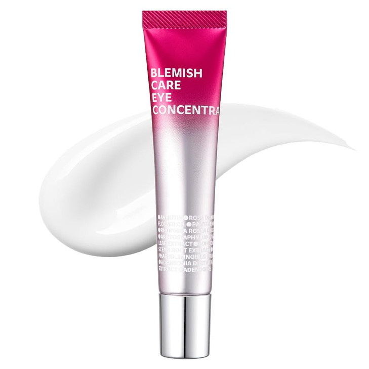 ISOI Blemish Care Eye Concentrate, Intensive Hydration & Revitalizing Care for the Eye Area, Korean Skin Care (0.57 fl. oz, 17ml)