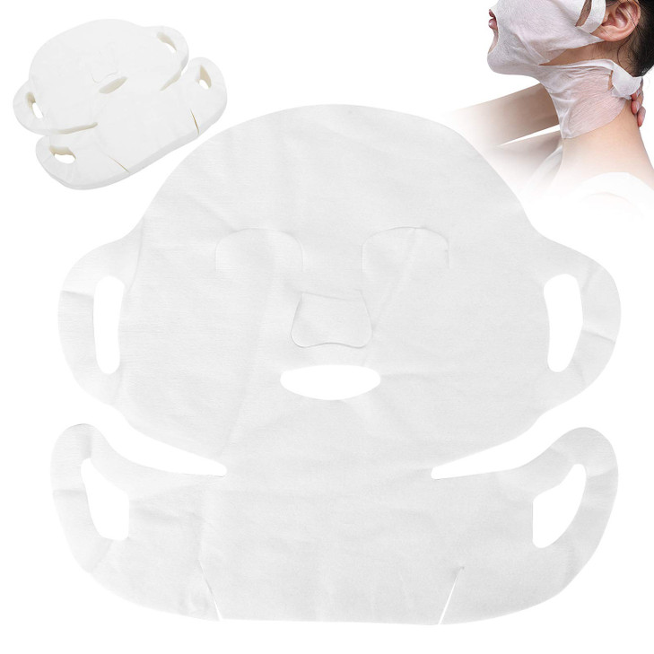 ZJchao Disposable Face Mask, Face Mask Sheets Moisturizing Paper 100 Pcs Disposable Face Mask Compressed Sheets for Home Travel Use DIY Skin Care