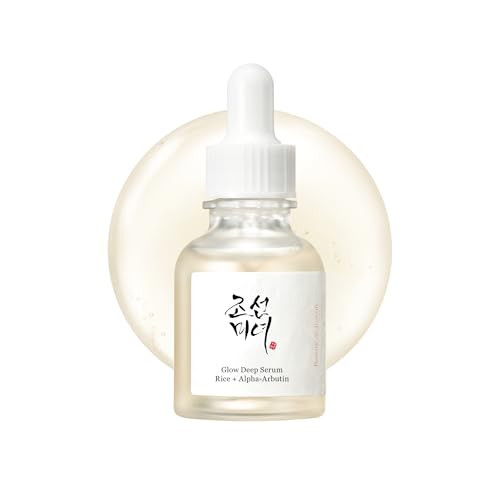 Beauty of Joseon Glow Deep Serum Rice Alpha-Arbutin for Uneven Dull Skin Tone, Daily Korean Skin Care for Men and Women 30ml, 1 fl.oz