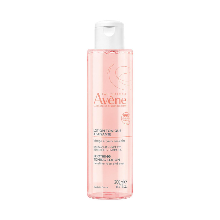 Avène Soothing Toning Lotion, Oil-Free Bi-Phase Toner, Alcohol-Free, 6.7 Oz