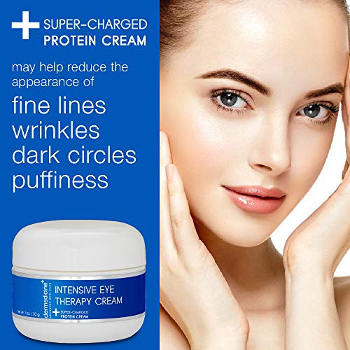 Intensive Therapy Eye Cream w/Peptides, Jojoba Oil, Arnica, Rice Bran | May Help Reduce The Appearance of Under Eye Puffiness, Dark Circles & Fine Li