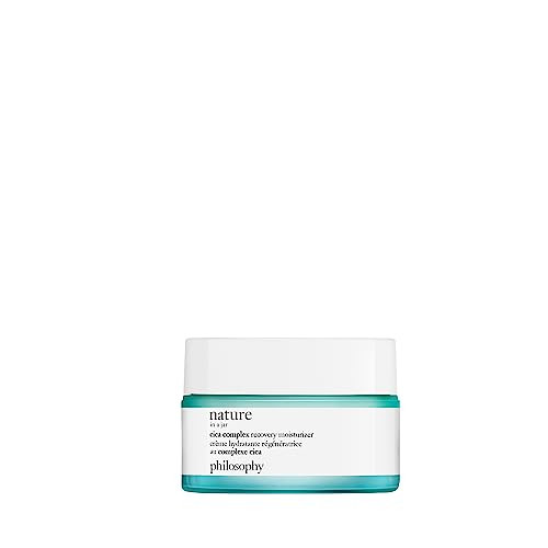 philosophy nature in a jar circa complex recovery moisturizer - with cica, shea butter, prickly pear fruit extract & agave cryo extract - helps to re