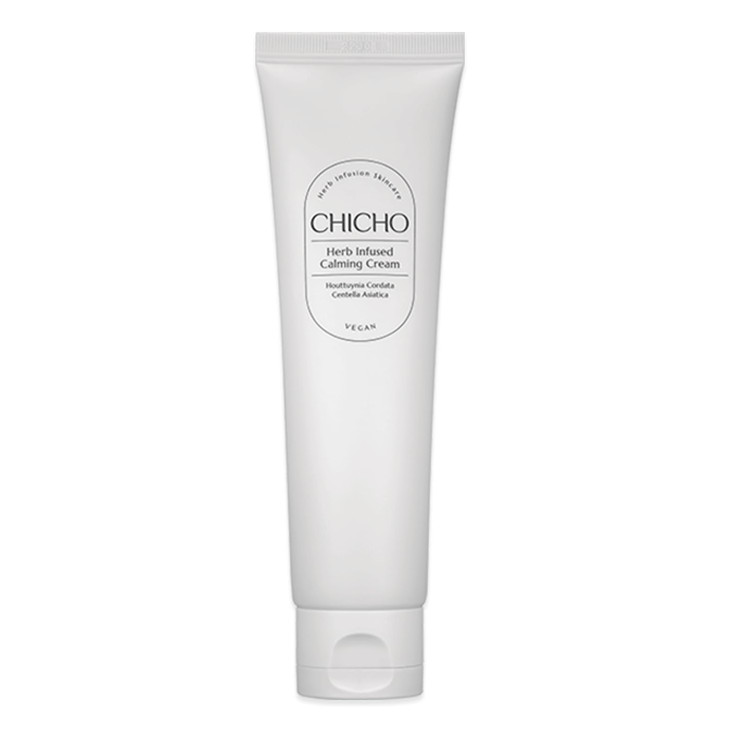 CHICHO Herb Infused Calming Cream | Daily Moisturizer for All Skin Types | Sensitive Skin | Vegan Certified | Houttuynia Cordata, Centella Asiatica