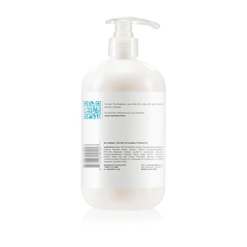 Acne.org Cleanser 16 oz. - Gentle Face Wash for Acne-Prone Skin, Now with Increased Foaming and always pH-Balanced