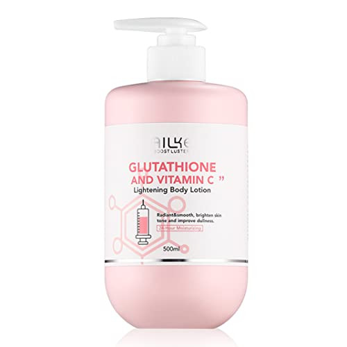 AILKE Daily Moisturizing Body Lotion, Visibly Enhances Skin Radiance, With Glutathione, Vitamin C, Moisturizing Cream from Normal to Dry Skin, Help S