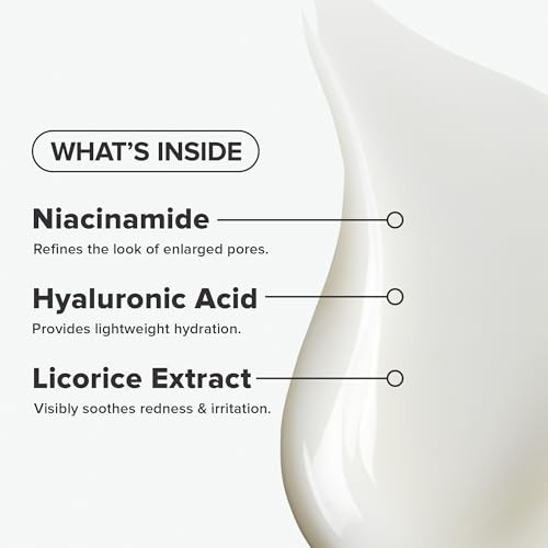 Paula's Choice CLEAR Oil-Free Face Moisturizer, Lightweight Facial Cream for Acne-Prone Skin, Hyaluronic Acid, Pore-Minimizing Niacinamide, Soothing