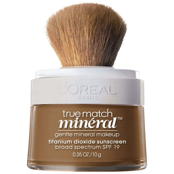 LOréal Paris True Match Loose Powder Mineral Foundation Makeup, Soft Sable, 0.35 oz.