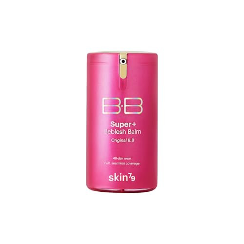 SKIN79 Super Plus Beblesh Balm Pink BB 40g All Day Lasting BB Cream - Made In Korea US exclusive Version K Beauty Flawless Radiant Base Foundation Ma