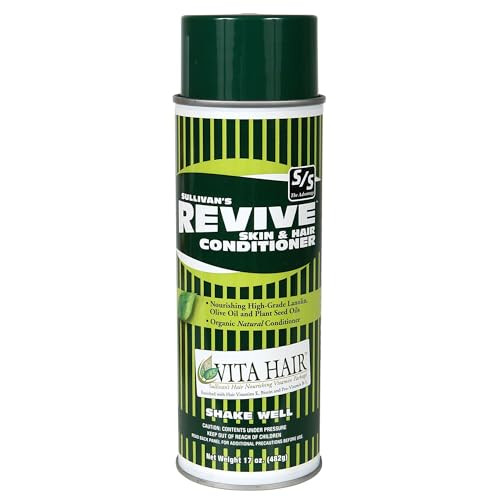 Sullivans Revive Aerosol Skin and Hair Conditioner 17oz 17 oz