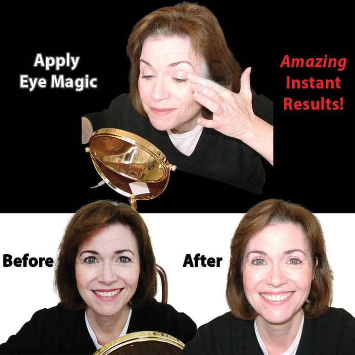 Premium Original Instant Eye Lift Kit (Small/Medium Kit) 64 Eye Lift Strips + Wax/Gel. Lifts Droopy Upper Eyelids for A Youthful Look