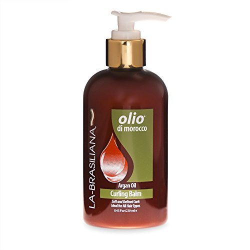 La-Brasiliana Olio Di Morocco Curling Balm, 8.45 fl.oz.