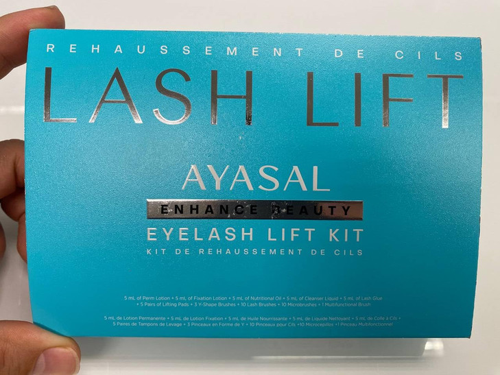 AYASAL Lash Lift Kit for Beginners: Korean Thio-Free Formula Eyelash Perm Kit with Clear Step-by-Step Process, Gentle & Long-Lasting At-Home & Salon-
