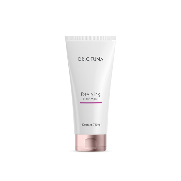 FARMASi Dr. C. Tuna Reviving Hair Mask, Lightweight Nourishing Formula with Garlic Extract, Capixyl & Trichogen, Softening & Shine-Enhancing Care for