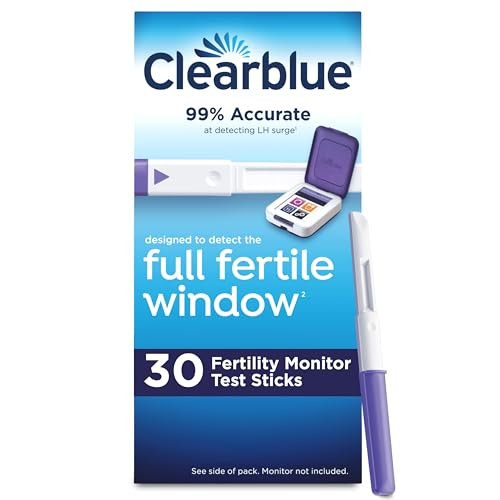 Clearblue Fertility Monitor Test Sticks, 30 Count