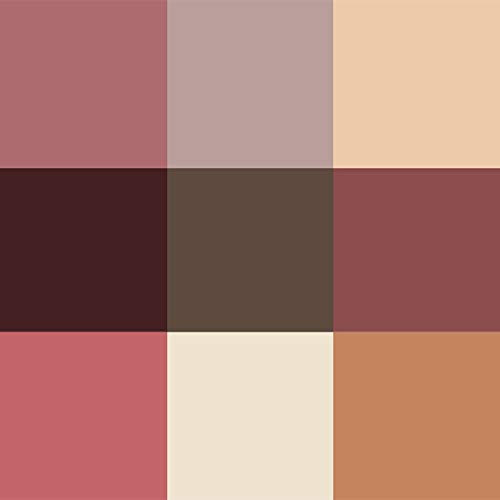 theBalm, Alternative Rock Face Palette, Bronzer Highlighter Makeup Kit, Easily Blendable 6 Triple Milled Blush Shadows for Women - Vol. 2