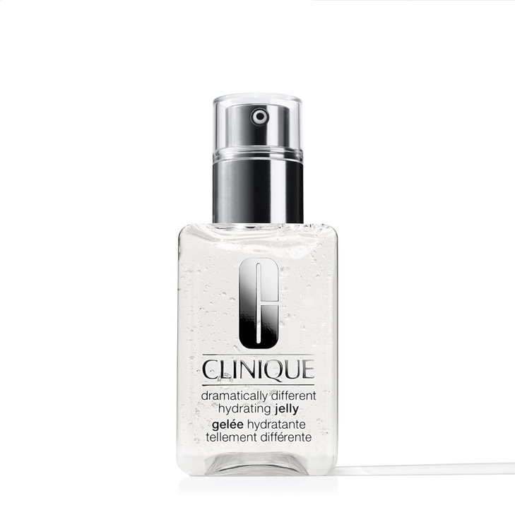 Clinique 3-Step Dramatically Different Hydrating Jelly Face Moisturizer With Hyaluronic Acid For All Skin Types, 4.2 Fl Oz