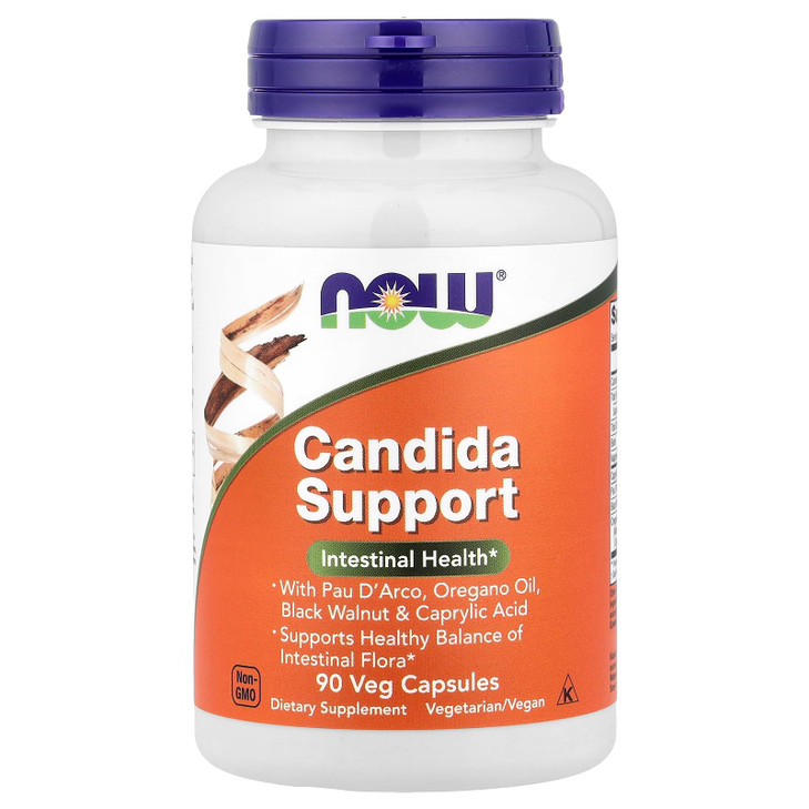 NOW Candida Support, 90 Count (Pack of 2)