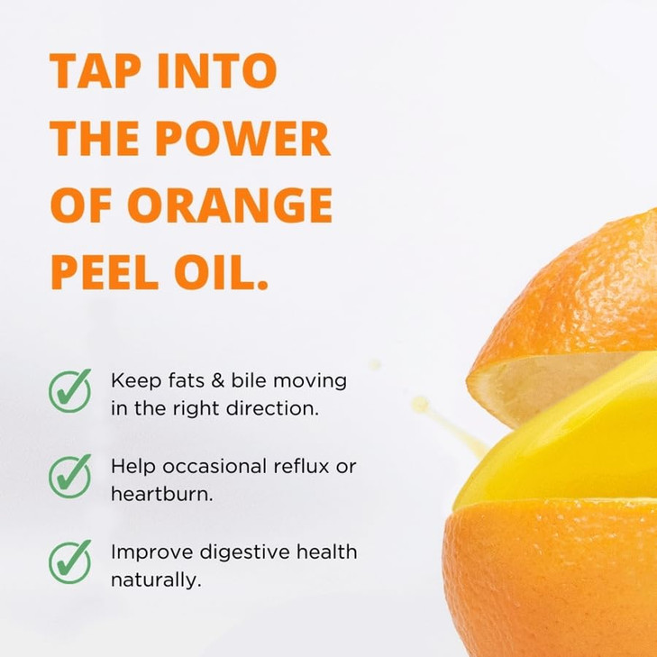 Wellness Resources High Potency d-Limonene Capsules 1000mg, 120 Capsules - Orange Peel Extract for Digestive Health, Heartburn, Acid Reflux, Detoxifi