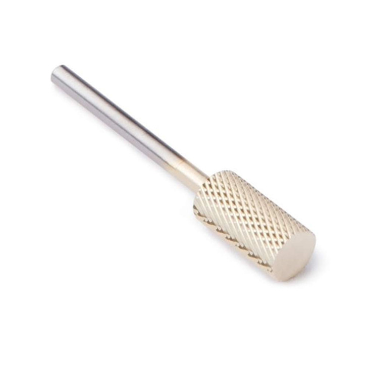 Young Nails Professional X-Cut Carbide Nail Drill Bit, 3/32", Right-Handed - For Cutting Acrylic Nails, Fine Nail Drill Bits for Nail Techs, Reduces