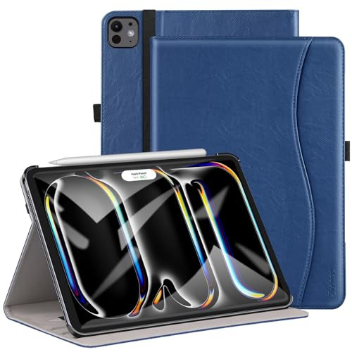 ZtotopCases for iPad Pro 12.9 6th/5th/4th/3rd Generation Case 2022/2021/2020/2018, Premium PU Leather Folio Cover, Auto Wake/Sleep, Multi Viewing Ang
