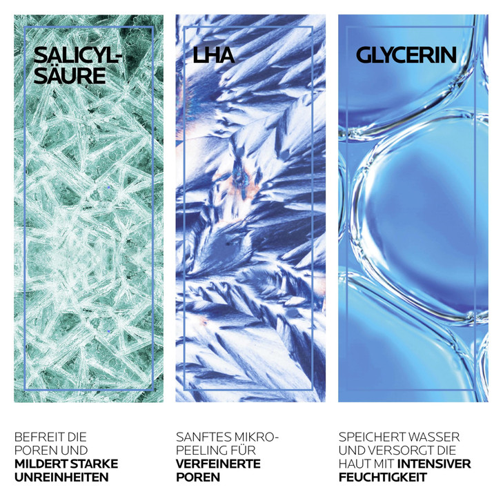 La Roche-Posay Effaclar Astringent Face Toner for Oily Skin, with Exfoliating LHAs to Minimize Appearance of Pores and Smooth Skin Texture