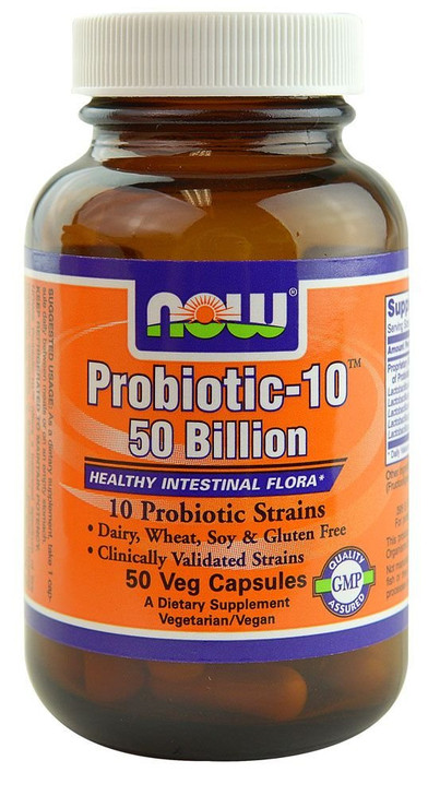 NOW Foods - Probiotic 10-50 Billion 50 Veg Capsules