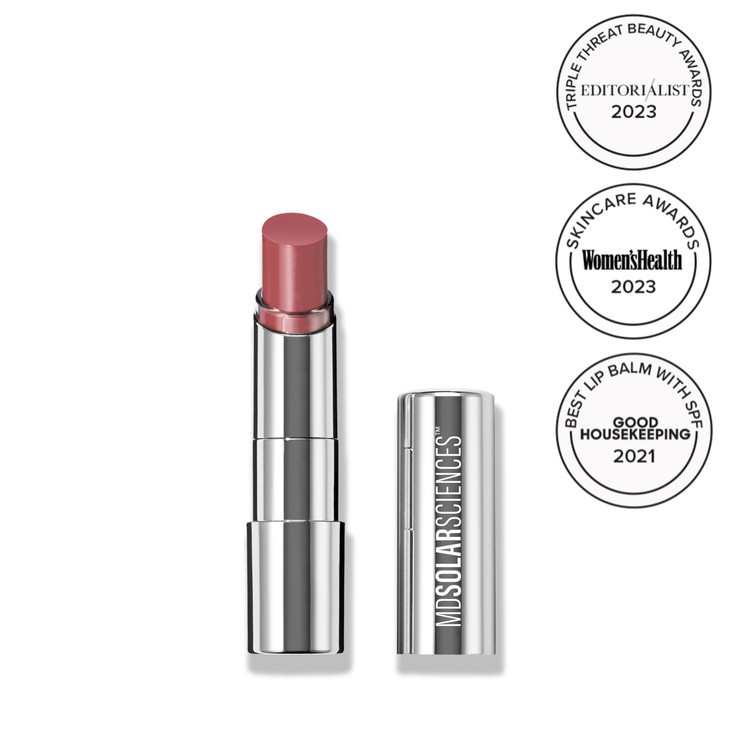 MDSolarSciences Tinted Sheer Lip Balm SPF 30 | Hydrating Lip Sunscreen | Shea Butter, Jojoba & Avocado Oils | Moisturizing, Vegan, & Clean| 0.15 oz,