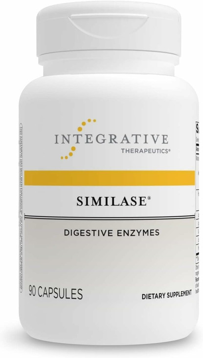 Integrative Therapeutics Similase - Digestive Enzyme Supplement for Adults - Supports Digestion and Assimilation of Nutrients* - Dairy-Free & Vegan -