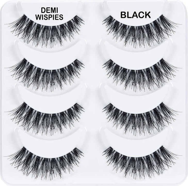 ARDELL Professional Natural Multipack - Demi Wispies Black by Ardell, Pack of 3