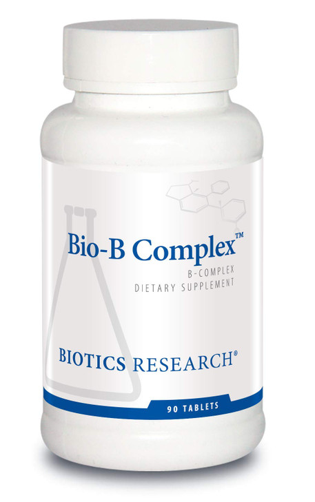 Biotics Research Bio B Complex High Potency B-Complex with Folate and Vitamins B2, B6 and B12 for Energy Production, Supports Cardiovascular Function