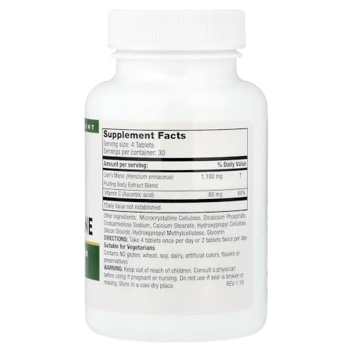 Mushroom Wisdom Super Extract, Lion's Mane, 120 Count