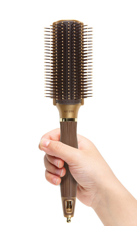 Olivia Garden NanoThermic Ceramic + Ion Styler Hair Brush (Styling)